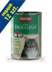 ANIMONDA BROCCONIS CAT • DZICZYZNA + DRÓB • ANIMONDA BROCCONIS CAT • DZICZYZNA + DRÓB •