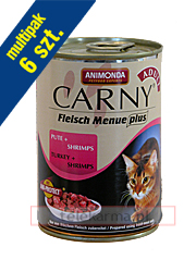 ANIMONDA CARNY MEAT MENU PLUS • INDYK I KREWETKI • ANIMONDA CARNY MEAT MENU PLUS • INDYK I KREWETKI •