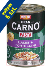 ANIMONDA GRANCARNO PASTA • JAGNIĘCINA I PIEROŻKI • ANIMONDA GRANCARNO PASTA • JAGNIĘCINA I PIEROŻKI •