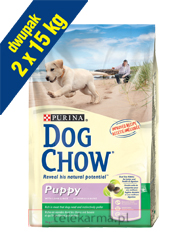 DOG CHOW PUPPY WITH LAMB