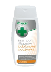DERMAPHARM - SZAMPON JODOFOROWY Z ODŻYWKĄ DERMAPHARM - SZAMPON JODOFOROWY Z ODŻYWKĄ