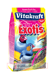 VITAKRAFT • EXOTIS COMPLETE• POKARM DLA PTAKÓW EGZOTYCZNYCH• VITAKRAFT • EXOTIS COMPLETE• POKARM DLA PTAKÓW EGZOTYCZNYCH•
