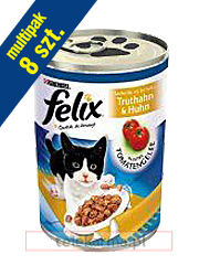 FELIX • INDYK I KURCZAK W GALARECIE POMIDOROWEJ • FELIX • INDYK I KURCZAK W GALARECIE POMIDOROWEJ •
