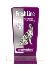  FRESH LINE-SZAMPON DLA PSÓW O WRAŻLIWEJ SKÓRZE