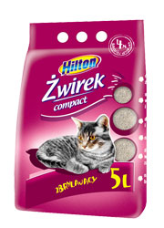 HILTON ŻWIREK BENTONITOWY ZBRYLAJĄCY • COMPACT • HILTON ŻWIREK BENTONITOWY ZBRYLAJĄCY • COMPACT •