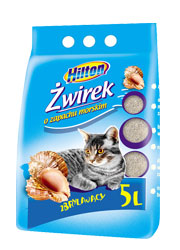 HILTON ŻWIREK BENTONITOWY ZBRYLAJĄCY • MORSKI • HILTON ŻWIREK BENTONITOWY ZBRYLAJĄCY • MORSKI •