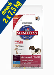 HILLS CANINE ADULT MINI ADVANCED FITNESS
