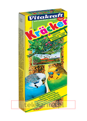 VITAKRAFT • KRACKER ZIOŁOWY • PRZYSMAK DLA PAPUŻEK FALISTYCH•