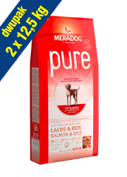 MERA DOG ADULT PURE Z ŁOSOSIEM I RYŻEM