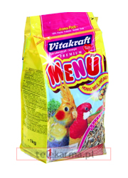 VITAKRAFT • MENU• MIODOWY POKARM DLA ŚREDNICH PAPUG•