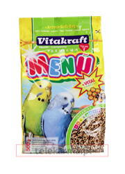 VITAKRAFT • MENU VITAL• POKARM DLA PAPUGI FALISTEJ• VITAKRAFT • MENU VITAL• POKARM DLA PAPUGI FALISTEJ•