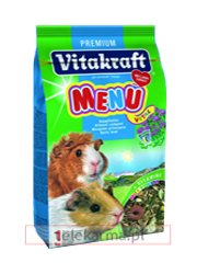 VITAKRAFT • MENU VITAL• POKARM DLA ŚWINKI MORSKIEJ• VITAKRAFT • MENU VITAL• POKARM DLA ŚWINKI MORSKIEJ•