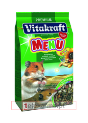 VITAKRAFT • MENU VITAL• PODSTAWOWY POKARM DLA CHOMIKA • VITAKRAFT • MENU VITAL• PODSTAWOWY POKARM DLA CHOMIKA •