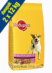 PEDIGREE ADULT MINI • JAGNIĘCINA I WARZYWA •