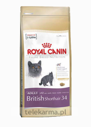 ROYAL CANIN FELINE BREED BRITISH SHORTHAIR 34