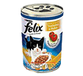 FELIX • INDYK I KURCZAK W GALARECIE POMIDOROWEJ •