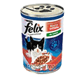 FELIX • WOŁOWINA I INDYK W SOSIE •