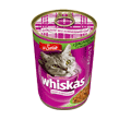 WHISKAS ADULT • JAGNIĘCINA I WOŁOWINA •