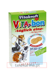 VITAKRAFT • VITA BON • WITAMINY I MINERAŁY DLA GRYZONI•  