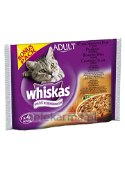WHISKAS • MIĘSNE DANIA • WHISKAS • MIĘSNE DANIA •