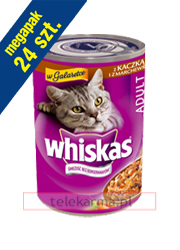 WHISKAS ADULT • KACZKA • MARCHEWKA • WHISKAS ADULT • KACZKA • MARCHEWKA •
