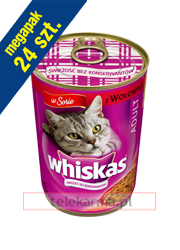 WHISKAS ADULT • WOŁOWINA •
