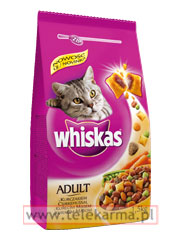 WHISKAS DRY ADULT • KURCZAK •