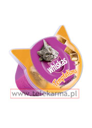 WHISKAS TEMPTATIONS • KURCZAK I SER •