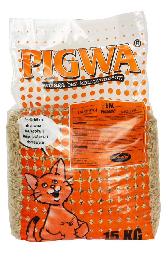 5902838915875 Pigwa drewniany żwirek dla kotów, gryzoni i królików