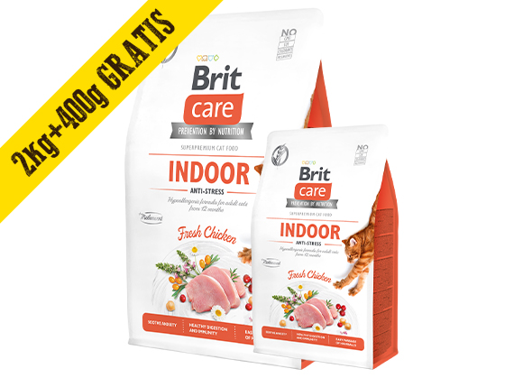 BRIT CARE CAT GRAIN FREE INDOOR ANTISTRESS KARMA DLA KOTA