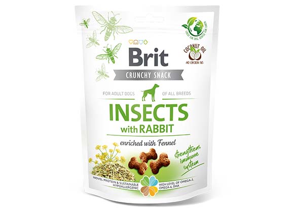8595602551460 Brit Care Cracker Insect przysmaki dla psa