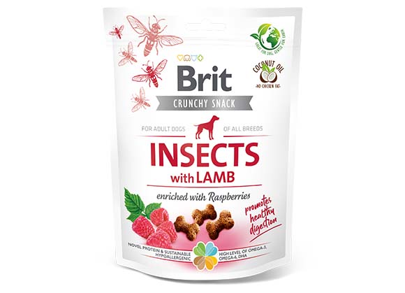 8595602551477 Brit Care Cracker Insect przysmaki dla psa