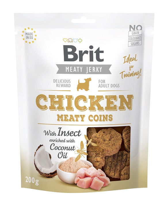 Brit Jerky Chicken and Insect przysmaki dla psa