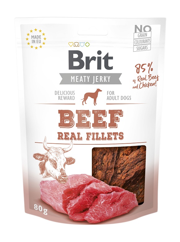 Brit Jerky Snack Beef przysmaki dla psa