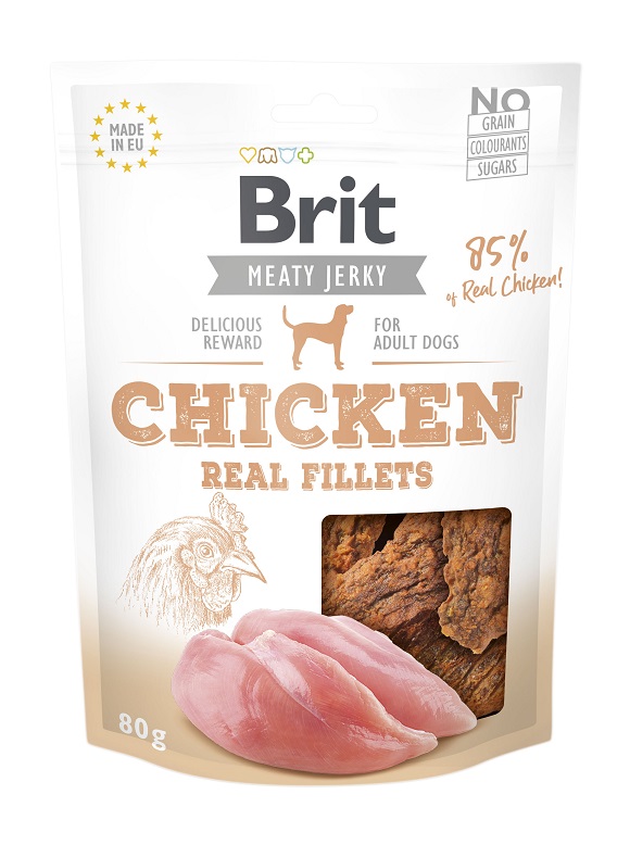 Brit Jerky Snack Chicken przysmaki dla psa