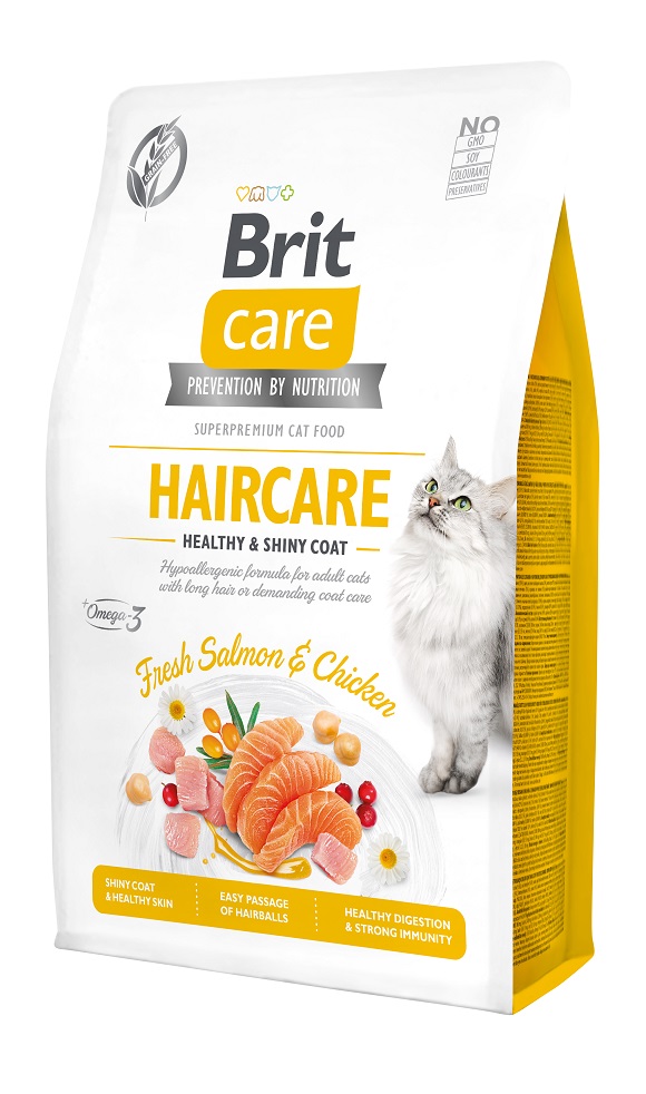 brit care adult grain free hair care sucha karma dla kota