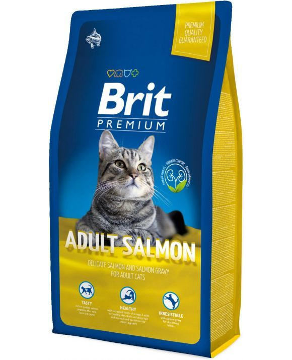 BRIT PREMIUM CAT ADULT SALMON KARMA DLA KOTÓW