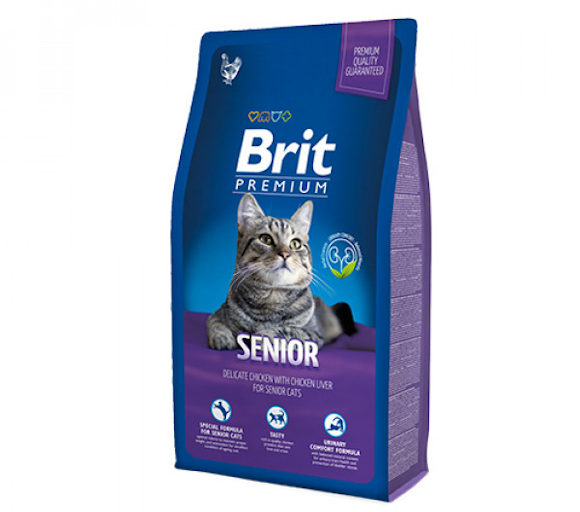 BRIT PREMIUM CAT SENIOR KARMA DLA STARSZYCH KOTÓW