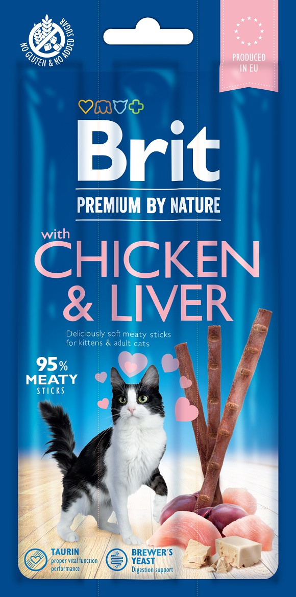 brit premium kabanosy dla kotów