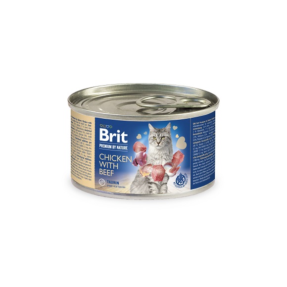 Brit Premium Cat pasztet dla kota - puszki
