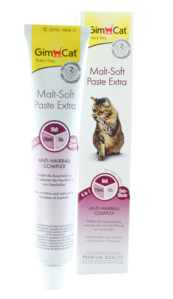 GIMCAT MALT-SOFT PASTE EXTRA pasta odkłaczająca dla kota