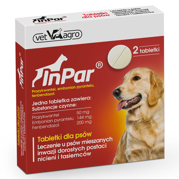 InPar tabletki na odrabaczanie psa