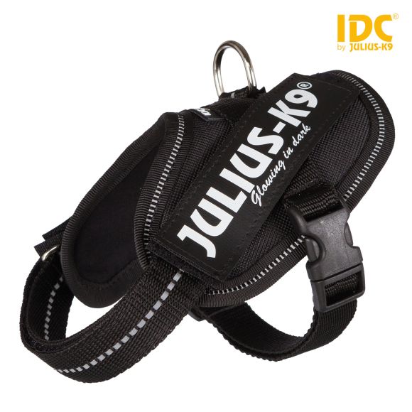 JULIUS-K9 IDC POWER BABY 2 SZELKI DLA PSA czarne