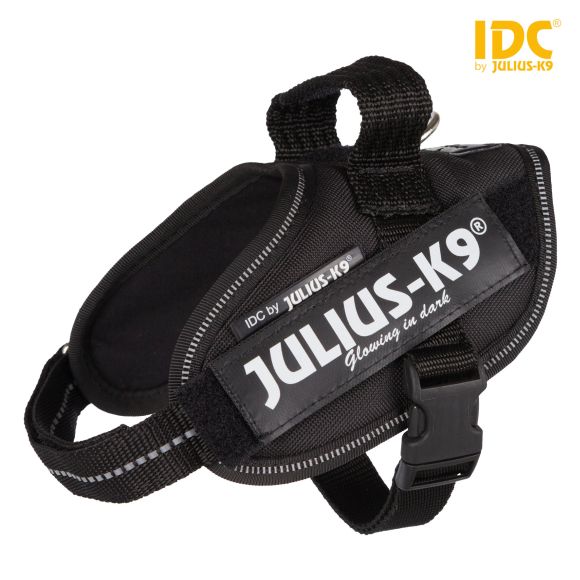 JULIUS-K9 IDC POWER MINI-MINI SZELKI DLA PSA czarne