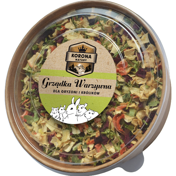KORONA NATURY GRZĄDKA WARZYWNA - PRZYSMAK DLA GRYZONI I KRÓLIKÓW