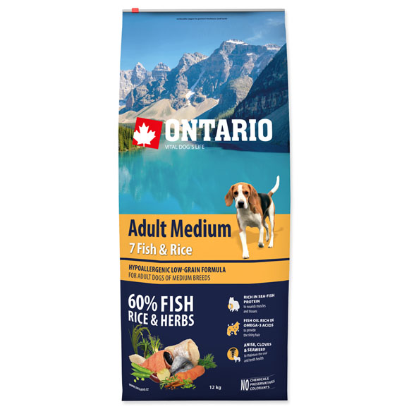 ONTARIO ADULT MEDIUM 7 FISH AND RICE