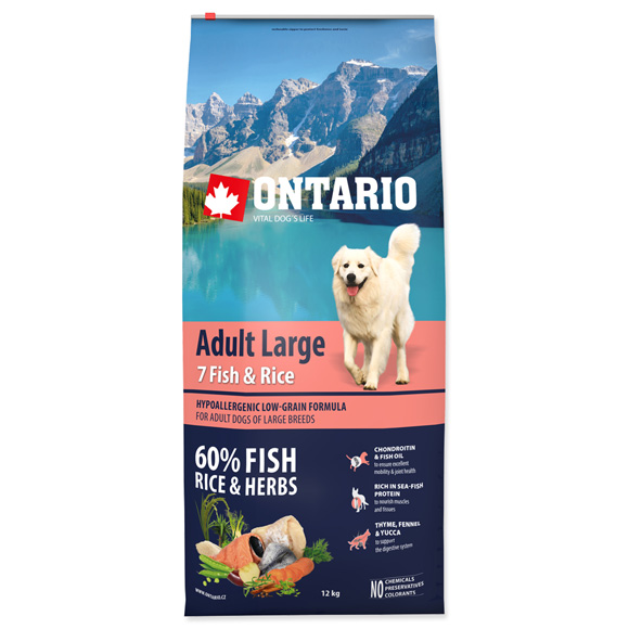 ONTARIO ADULT LARGE 7 FISH AND RICE