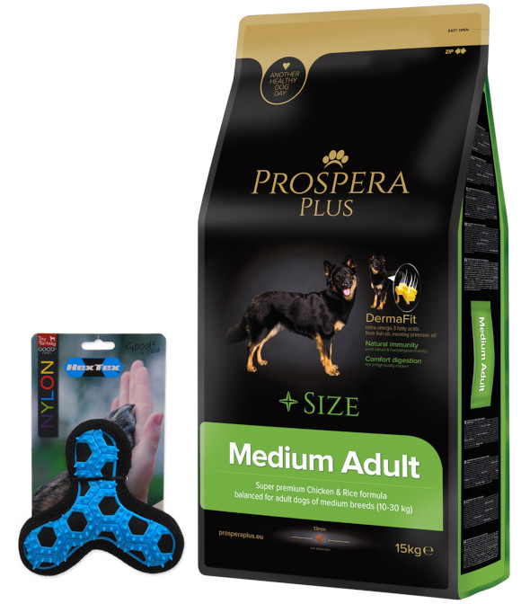 PROSPERA PLUS MEDIUM ADULT KARMA DLA PSÓW RAS ŚREDNICH
