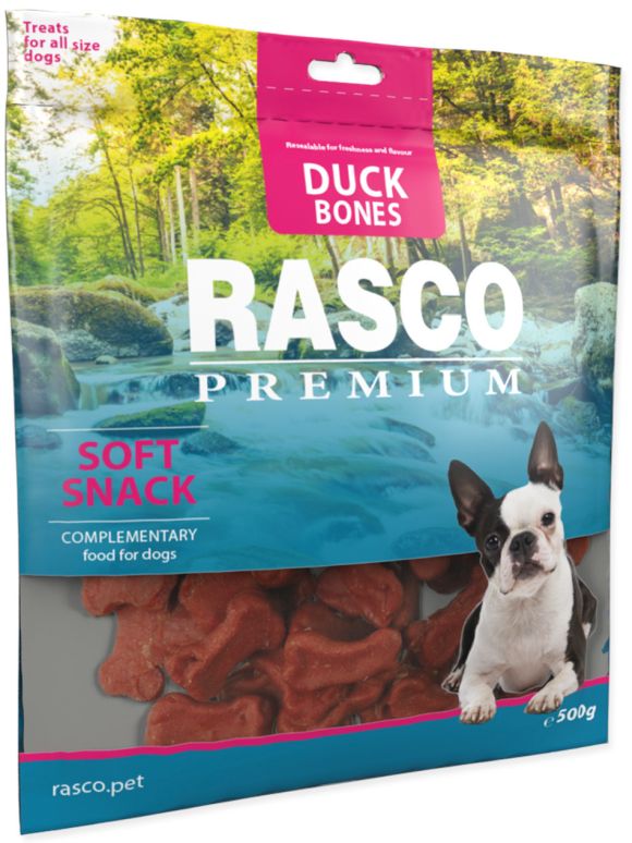 RASCO PREMIUM SOFT SNACK DUCK BONES przysmaki dla psa