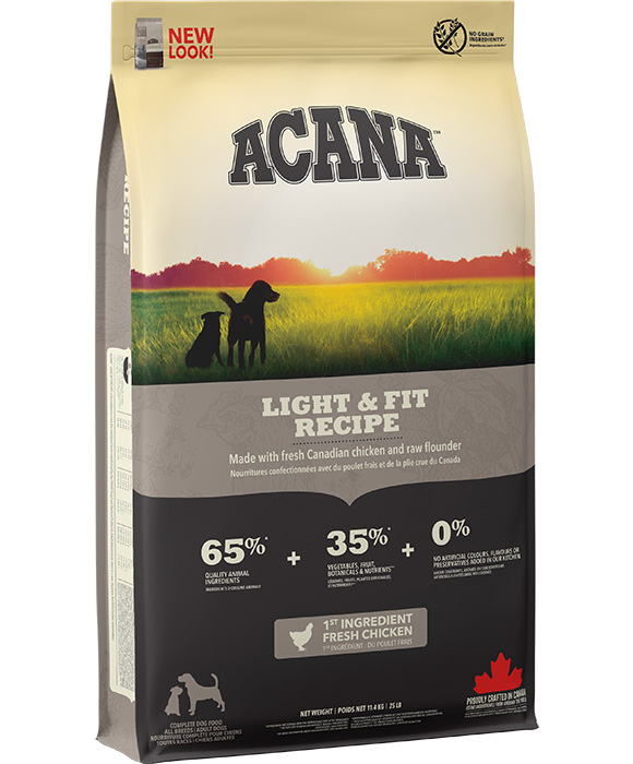 064992512118 Acana Dog Light & Fit